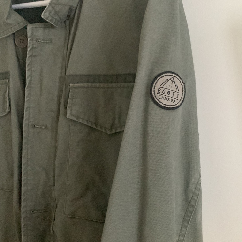 Men’s Roots cotton utility jacket - Picture 4 of 4